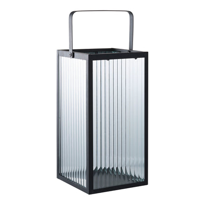 Almonte Lanterne - Lanterne, metal/glas, sort