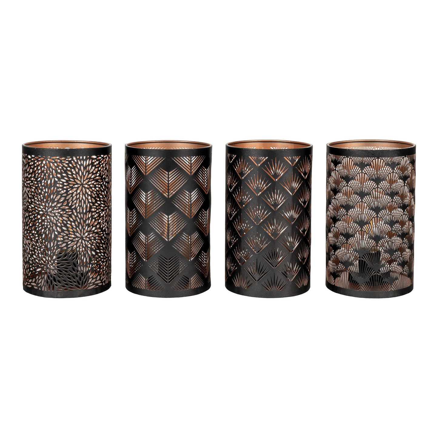 Nata Lanterne LED Display - Lanterne LED Display, sort/kobber, 60 stk.