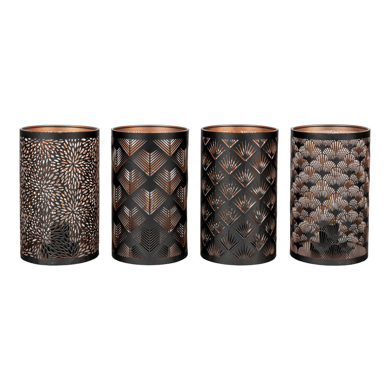 Nata Lanterne LED Display - Lanterne LED Display, sort/kobber, 60 stk.