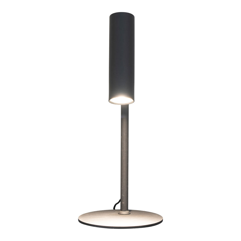 Paris Bordlampe - Lampe, sort, stofledning på 200 cm