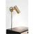 Paris Væglampe - Lampe, messing, stofledning på 190 cm