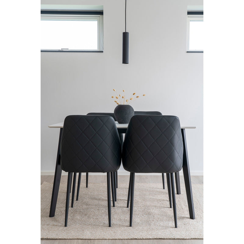 Paris Pendel - Lampe, sort, stofledning på 120 cm