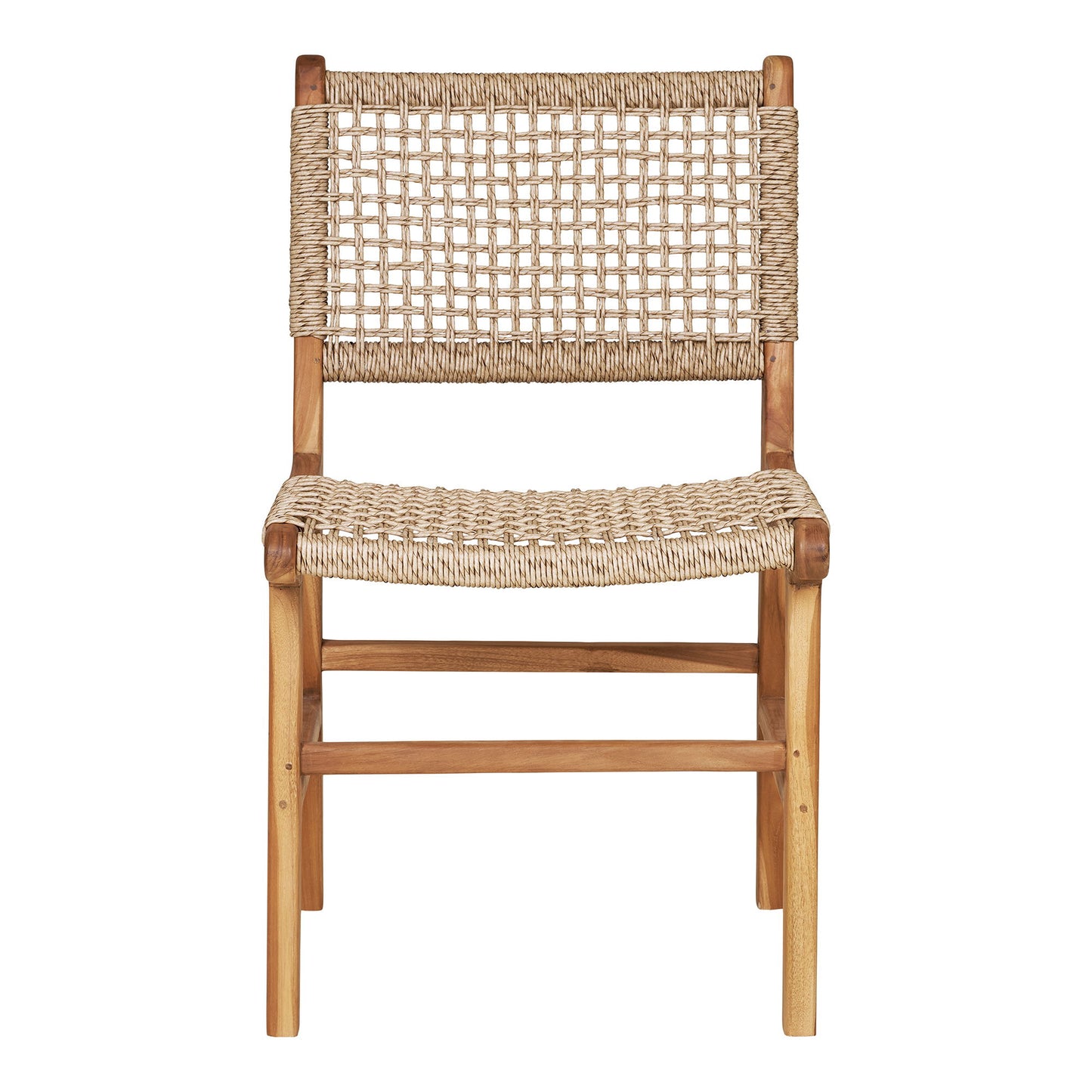Derby Spisebordsstol u. armlæn - Spisebordsstol u. armlæn, teak/polyrattan, natur
