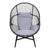 Rosario Loungestol - Loungestol, polyrattan, sort, inkl. hynder