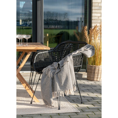 Oviedo Teak Spisebord - Spisebord i teaktræ, natur 120x80x75 cm