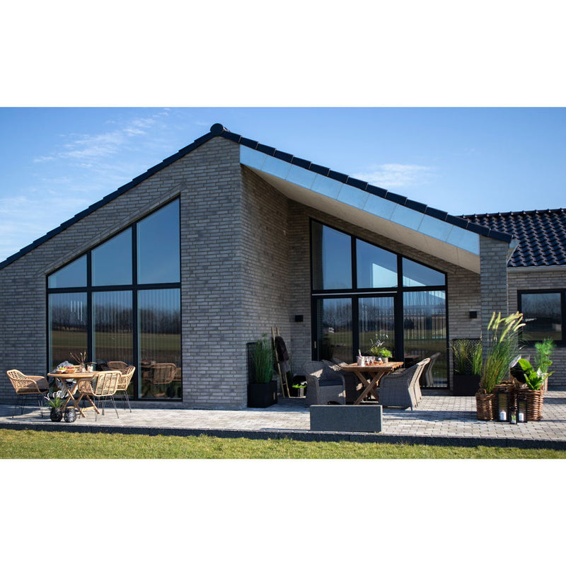 Oviedo Teak Spisebord - Spisebord i teaktræ, natur ø100x75 cm