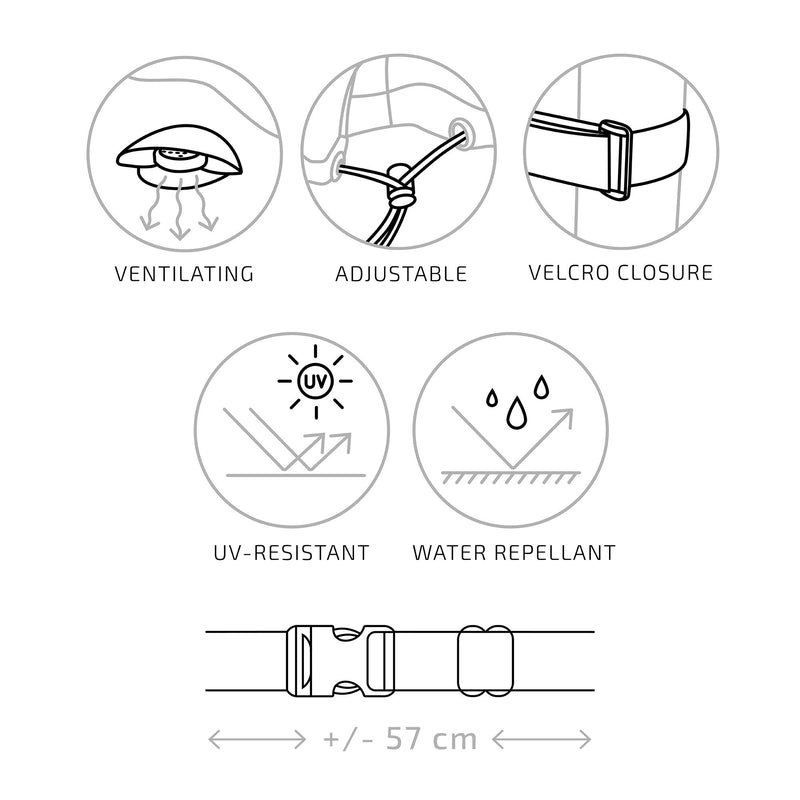 Luksus Overtræk  - Luksus overtræk til højre/venstrevendt hjørnesæt, 210g/m2 600D polyester PU behandlet, vandafvisende, sort