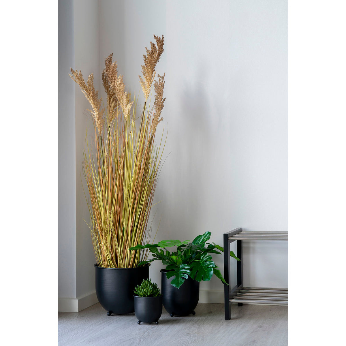 Sorghum Grass - Kunstig plante, natur H:110 cm