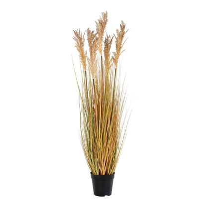 Sorghum Grass - Kunstig plante, natur H:110 cm
