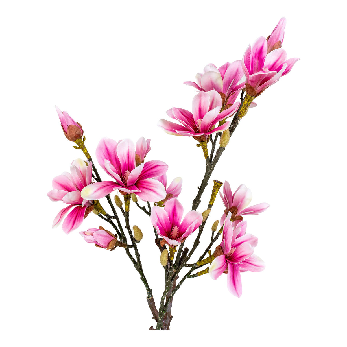 Magnoliatræ - Kunstig plante, rosa H:74 cm