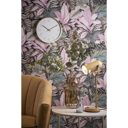 Guld elegance hvid - Karlsson vægur