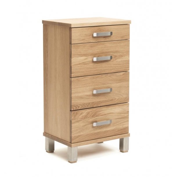 Nadja - kommode med 4 skuffer, 40 cm bred