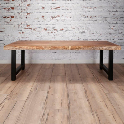 Unika spisebord i massiv akacietræ - 100 x 200 cm.