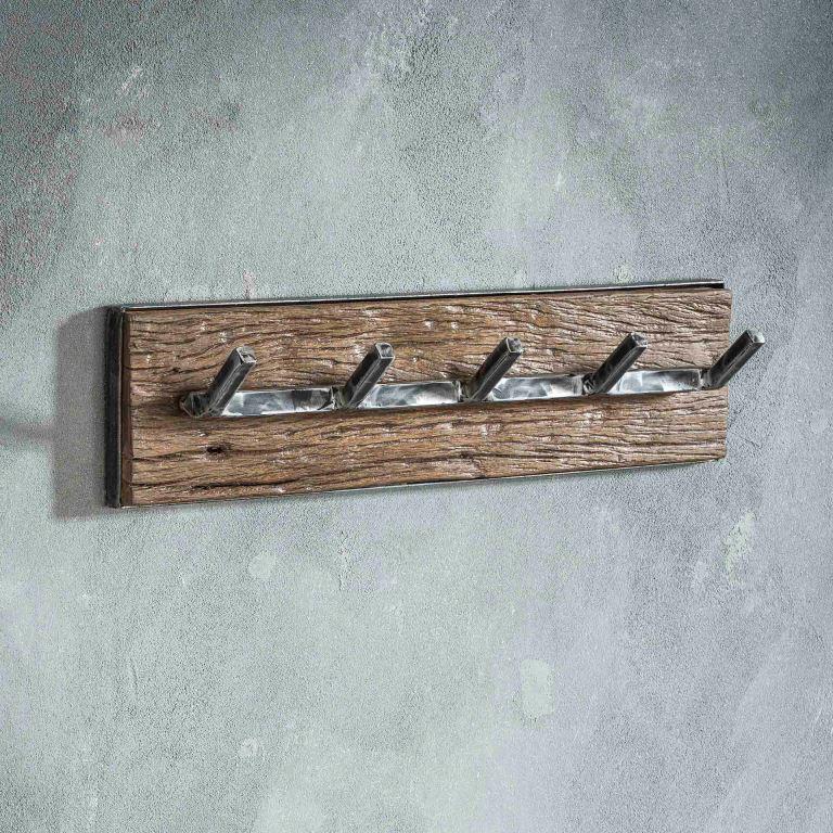 Knagerække i genbrugstræ - 5knager