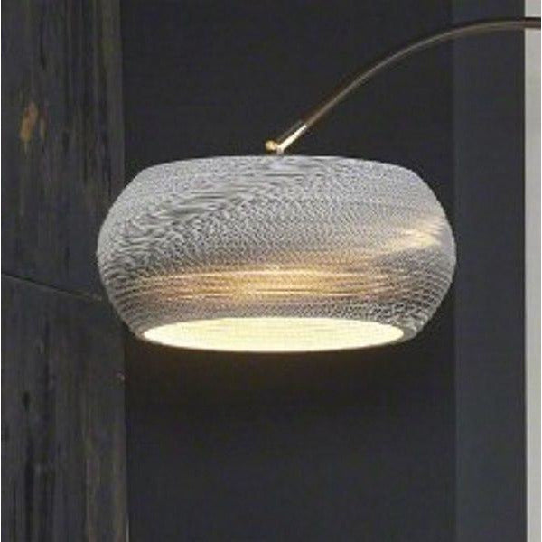 Gulvlampe - Hvid skærm