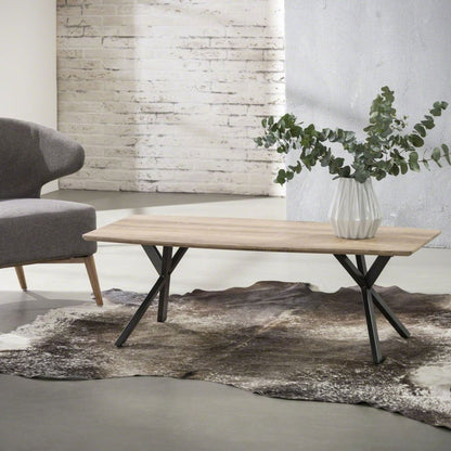 Sofabord i antik ege look - 120 cm x 60 cm