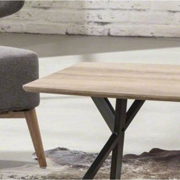 Sofabord i antik ege look - 120 cm x 60 cm