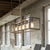 Industri loftslampe design - Sølv metal