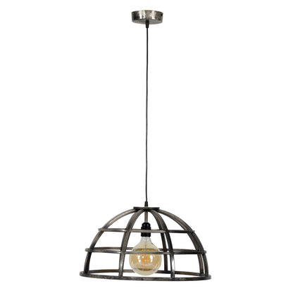 Loftslampe i antik sølv finish - 50 cm