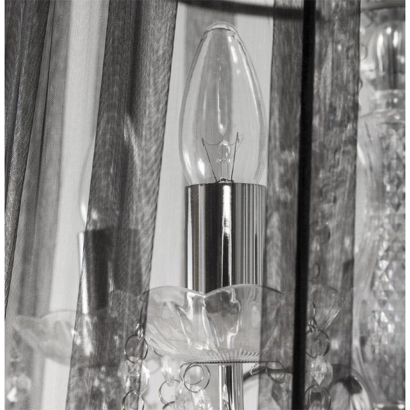 Lysekrone loftslampe - Sort