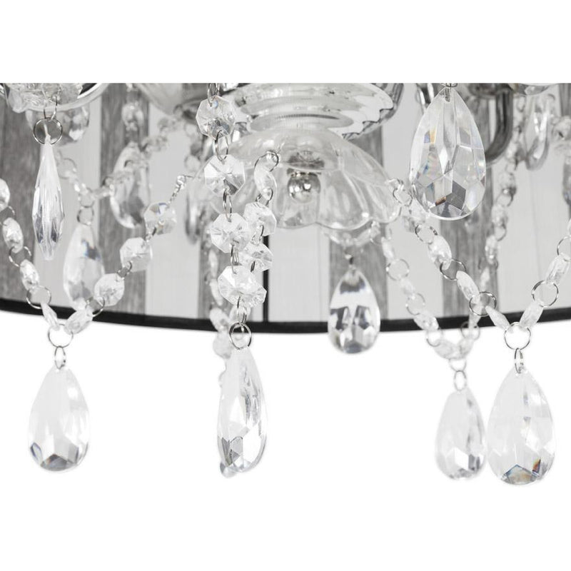 Lysekrone loftslampe - Sort