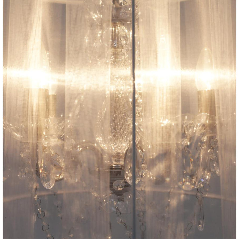 Lysekrone loftslampe - Hvid