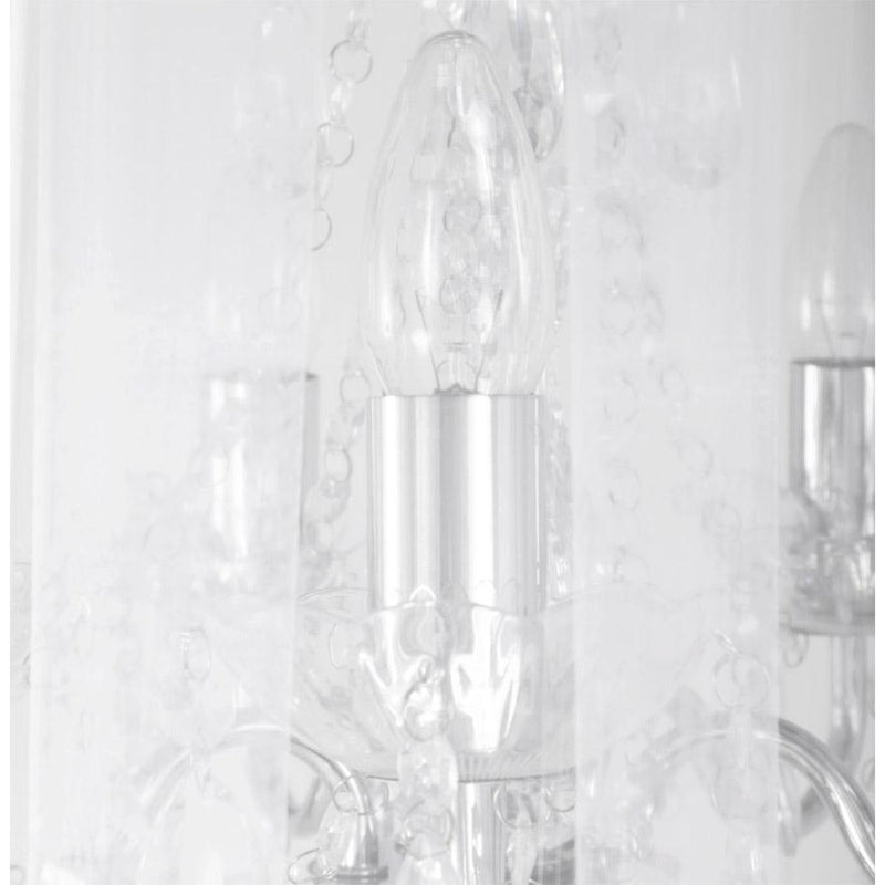 Lysekrone loftslampe - Hvid