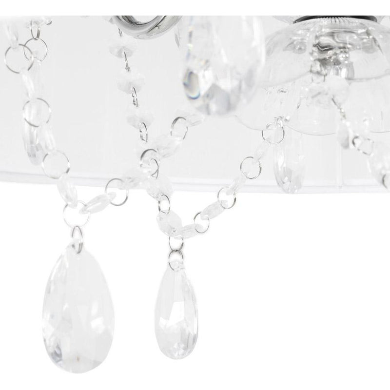 Lysekrone loftslampe - Hvid