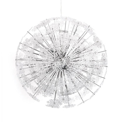 Snowflake loftslampe - Chrome