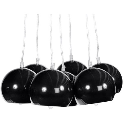 Eklektik loftslampe - Sort