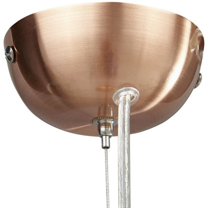 Jelly loftslampe - Kobber hvid