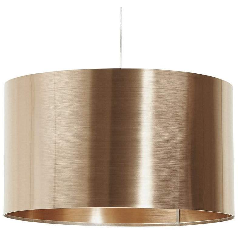 Tabora Loftslampe - Kobber hvid