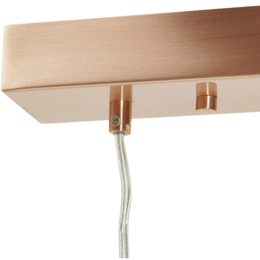 Trika Loftslampe - Kobber hvid