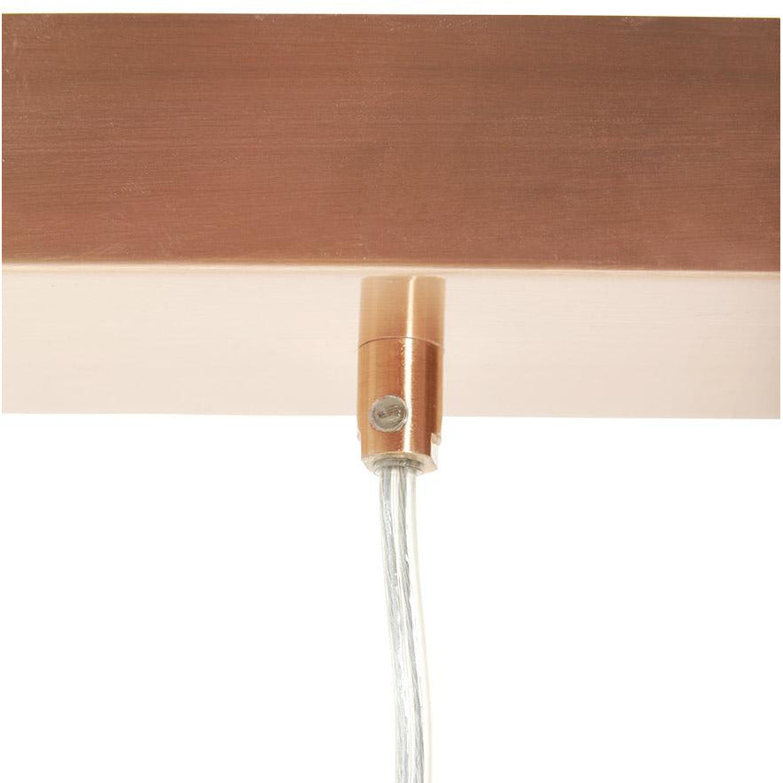 Trika Loftslampe - Kobber hvid