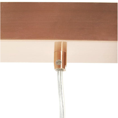 Trika Loftslampe - Kobber hvid