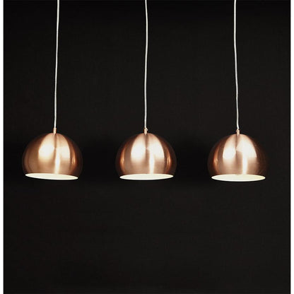 Trika Loftslampe - Kobber hvid