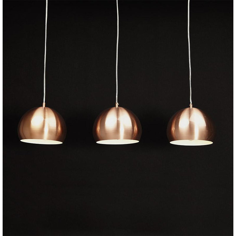 Trika Loftslampe - Kobber hvid