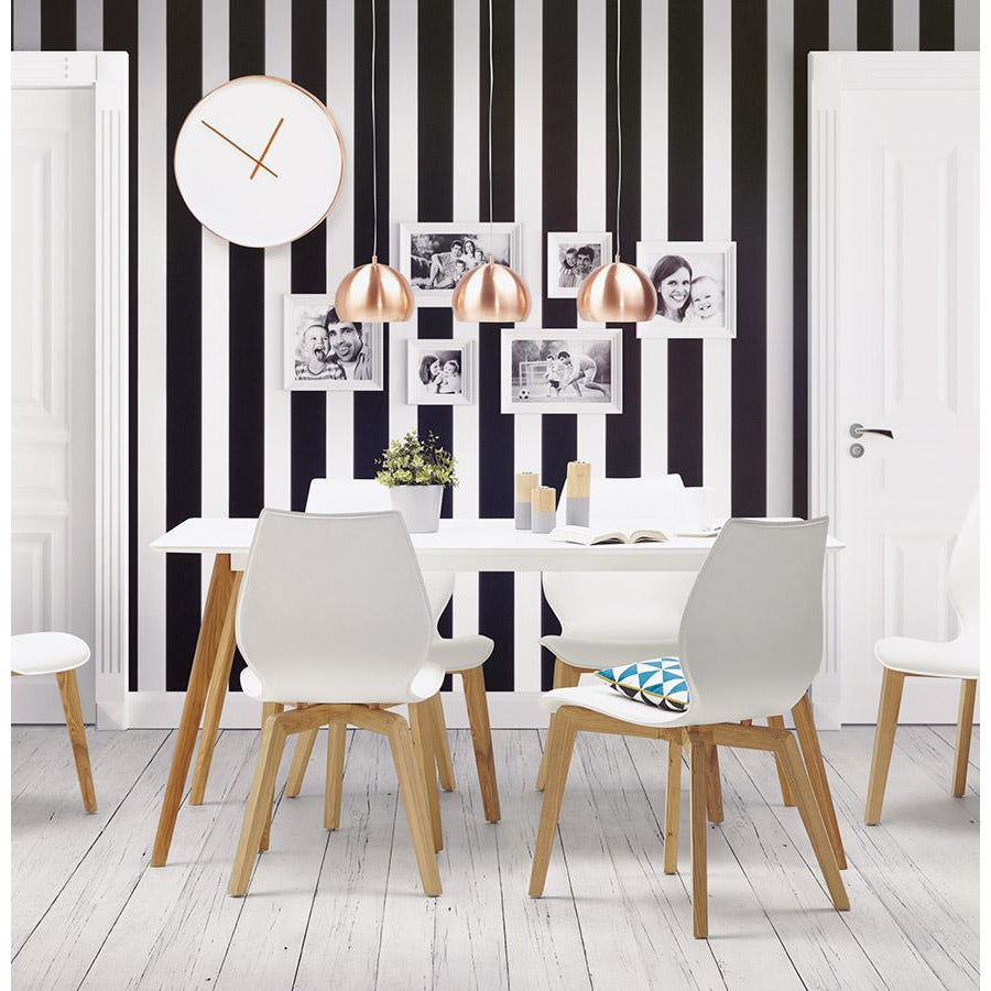 Trika Loftslampe - Kobber hvid