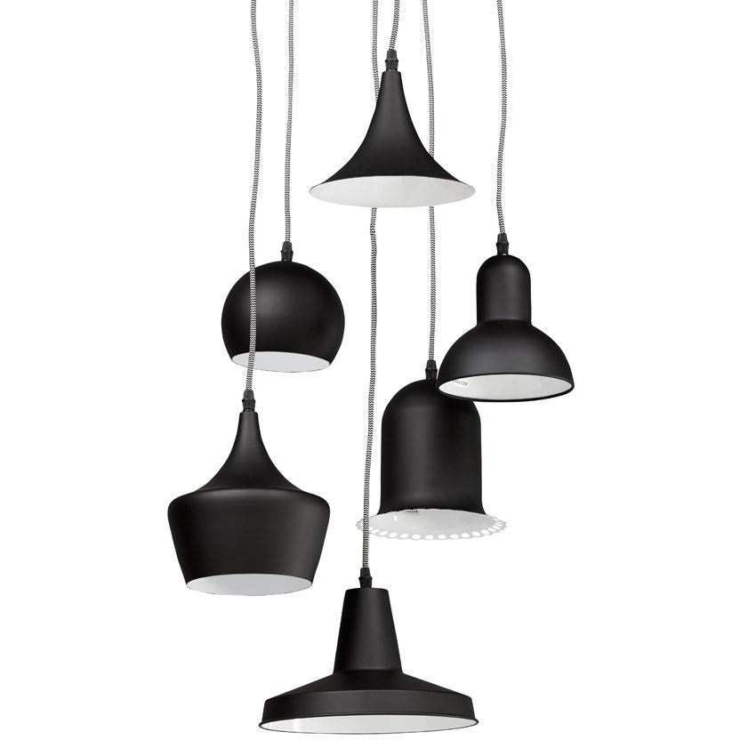 Pengang loftslampe - Sort