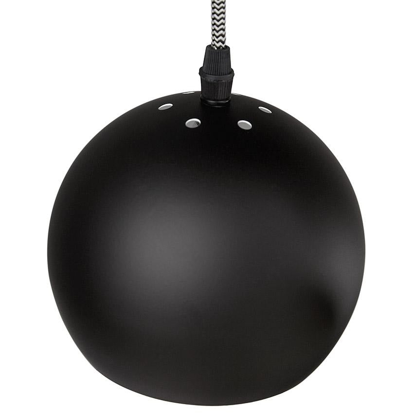 Pengang loftslampe - Sort