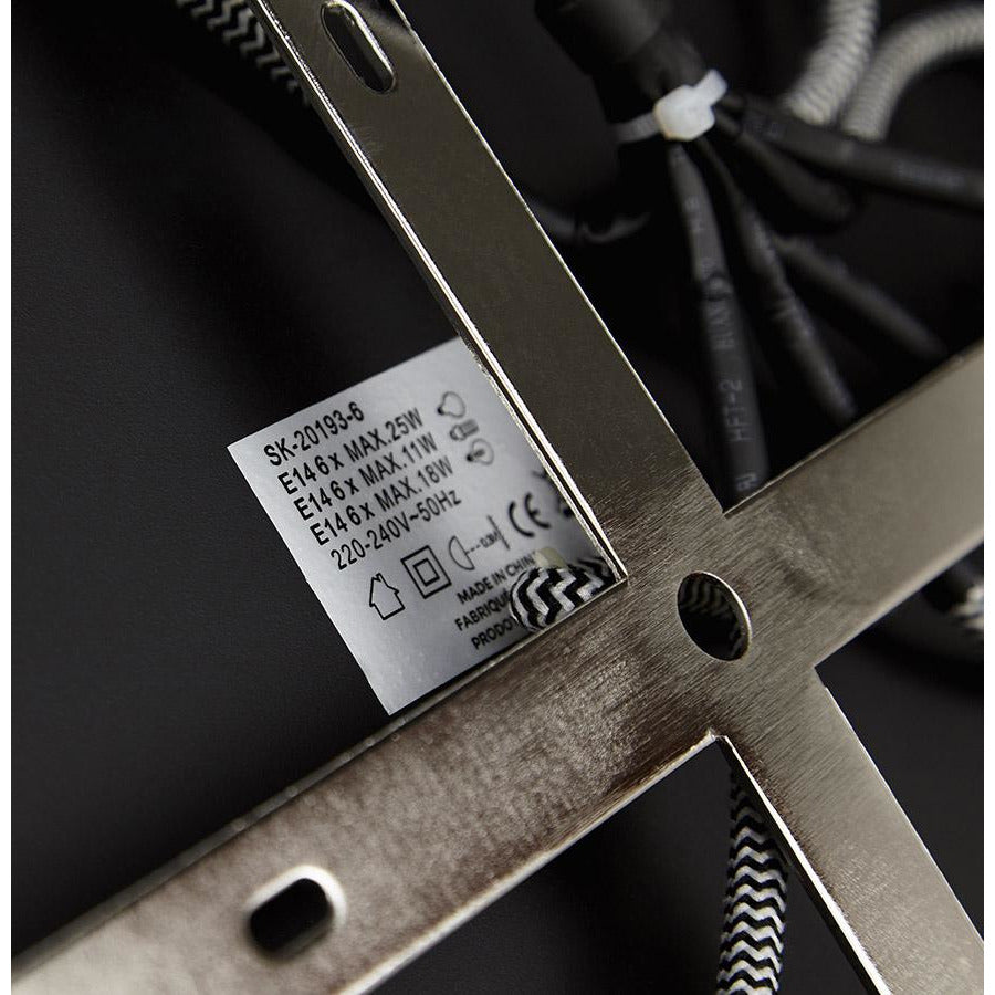 Pengang loftslampe - Sort