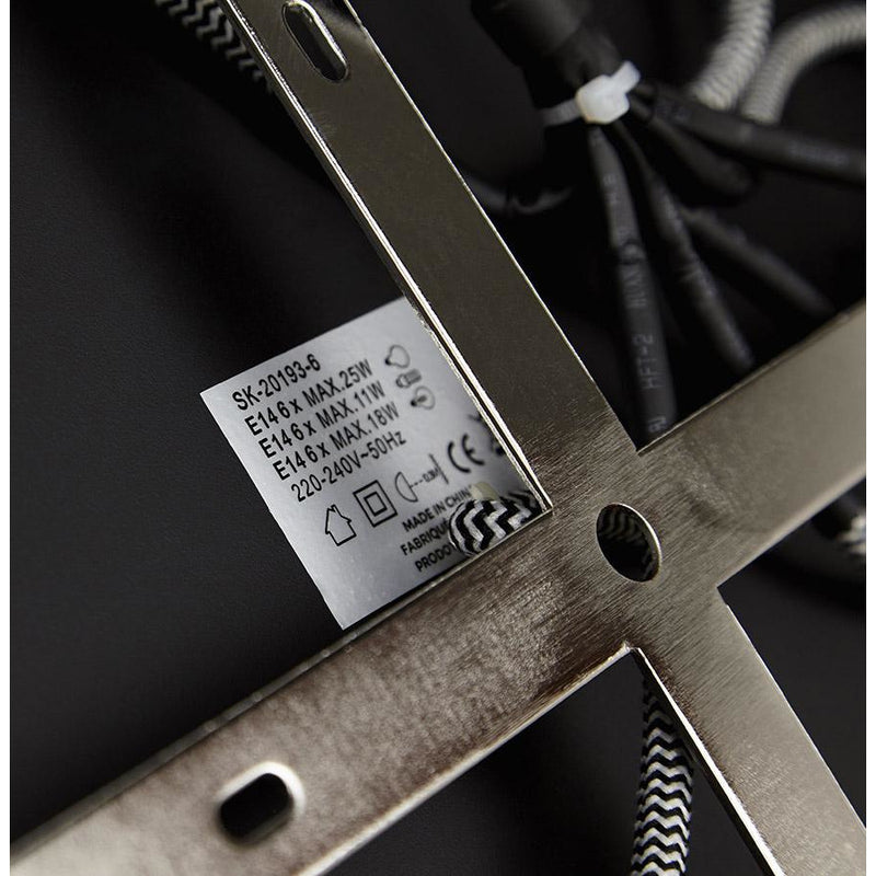 Pengang loftslampe - Sort