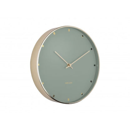 Karlsson Vægur Wall Clock Petite - Grøn