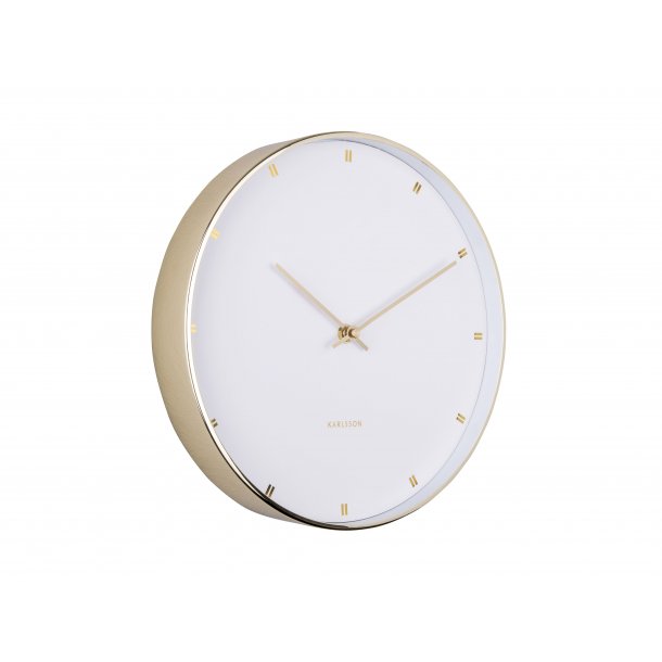 Karlsson Vægur Wall Clock Petite - Hvid