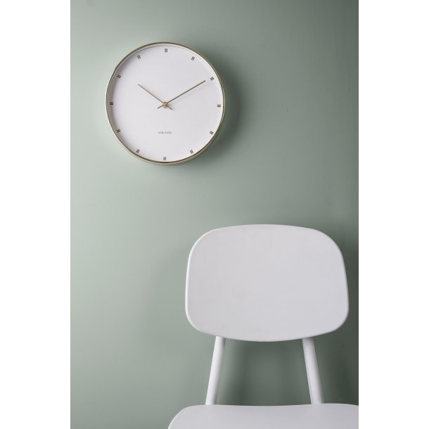 Karlsson Vægur Wall Clock Petite - Hvid