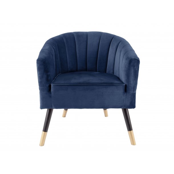 Leitmotiv Royal blå lænestol