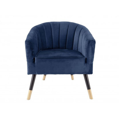 Leitmotiv Royal blå lænestol