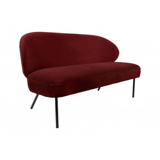 Leitmotiv Sofa Puffed - Bordeaux