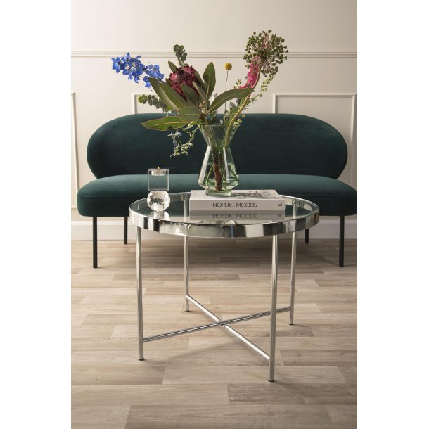 Leitmotiv Sofa Puffed - Mørke grøn