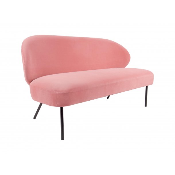 Leitmotiv Sofa Puffed - Faded pink